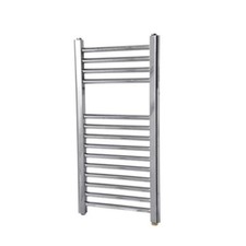 Flomasta Electric Towel Rail Radiator Chrome Bathroom Warmer 150W (H)70x(W)40cm