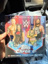 2026 TOPPS CHROME WWE Wrestling MEGA BOX (48 Cards) Brand New Sealed - IN HAND