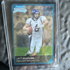 Topps 2006 Bowman Chrome Rookie Jay Cutler #222 Denver Broncos NFL Card. rookie card picture