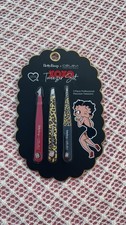 c lavi Betty Boop XOXO Limited Edition 3pc Metal Tweezer Set, 4 in