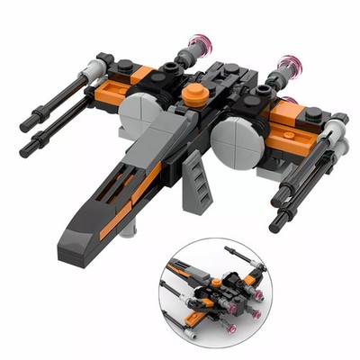 MOC X Wing Miniatures 2.0 Millennium Falcon T70 Bausteine Kinder Geschenke