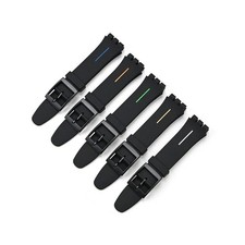 For Swatch Silicone Watch Band Strap 16mm 17mm 19mm 20mm Replacement Bracelet