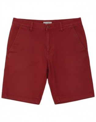 DACK'S Herren Regular Fit Chino Shorts IT 48 Medium W34 Burgund CW10