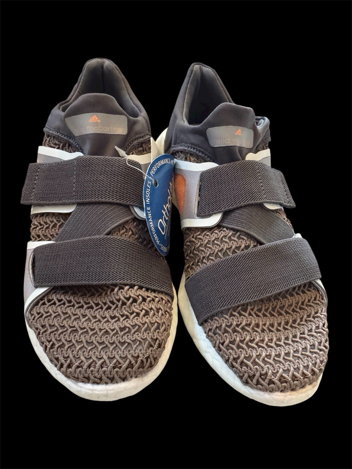 Size 5 - adidas Stella McCartney x PureBoost Brown Grey W image 4