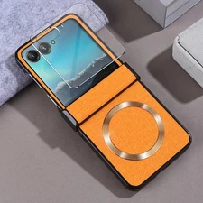 For Motorola Razr 2024/Ultra 2025 Mag Safe Hinge Rugged Case w/ Screen Protector