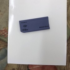 VINTAGE SONY MEMORY STICK MS CARD FOR HANDYMAN MAVICA CYBERSHOT CAMERAS MSR-128