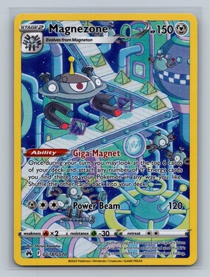 Magnezone GG18/GG70 CRZ:GG Pokemon Card EN Holofoil NM Shinya Komatsu