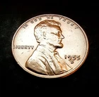 1955-D Lincoln Wheat 1¢ Cent Penny Coin.  Vintage Good Condition   FREE SHIPPING