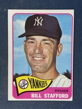 1965 Topps #281 Bill Stafford New York Yankees VG/EX
