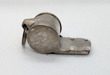 Vintage Metal Referee Whistle Unbranded