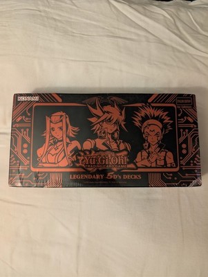 YUGIOH LEGENDARY 5D's (L5DD) DECKS BOX SET NEW FACTORY SEALED