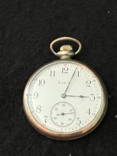 Elgin 1911 12S 15J Gold Filled Pocket Watch Grade 315 US nice runner
