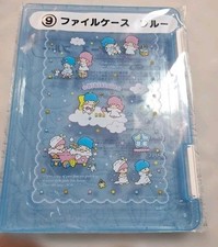 Sanrio Little Twin Stars document case plastic case blue