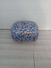 Beautiful Kashmiri Handpainted Papier Mache Trinket Box. Approx  5x3