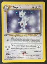 SWIRL 1st Edition Togetic 16/111 Neo Genesis Holo Rare WoTC Pokémon TCG 2000 LP on eBay