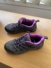 GELERT ottawa size 5.5 38.5 Charcoal grey Purple Low Top Hiking Shoes trainers