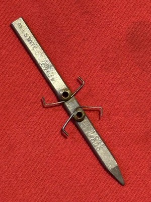OLD UNUSUAL ALLSTATE SPARK PLUG GAP TOOL WIRE TYPE .025 - .040 MADE IN THE USA