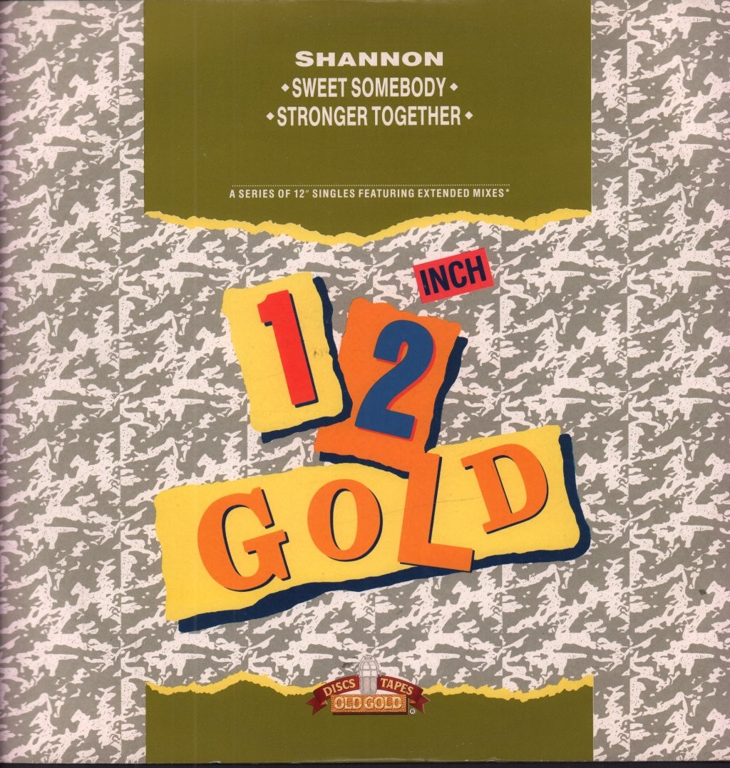 Shannon Sweet Somebody 12"" vinyl UK Old Gold 1989 in pic sleeve OG4163