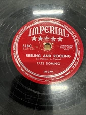 Imperial 78 RPM Fats Domino - Reeling And Rocking / Goin Home 5180 V R&B