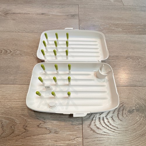 OXO Tot On-The-Go Folding Drying Rack Travel for Bottle Sippy Cup Nipple Parts