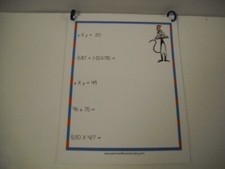 Dr. Seuss Math Middle School Pre-Algebra Activity Set Laminated Brand New 