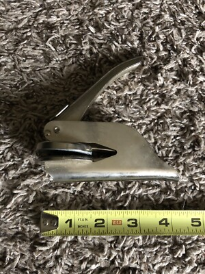 #ad Stainless Steel Seal Stamp Library Of Willis Campbell $27.90