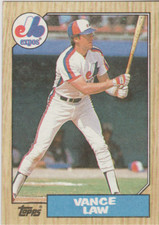 1987 TOPPS VANCE LAW #127