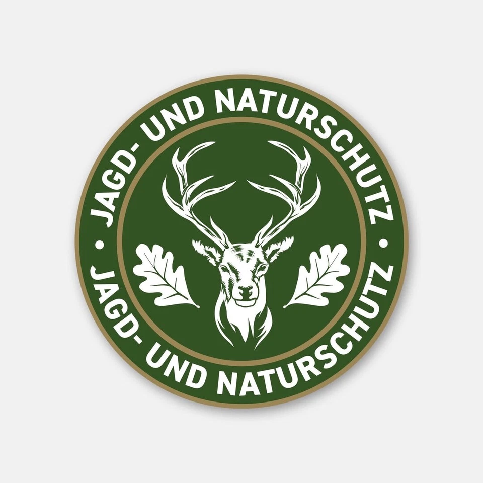 Premium Jagd-Aufkleber Hirsch Rehbock Fasan Jagdschutz Naturschutz Schild Bayern - Bild 2 von 4