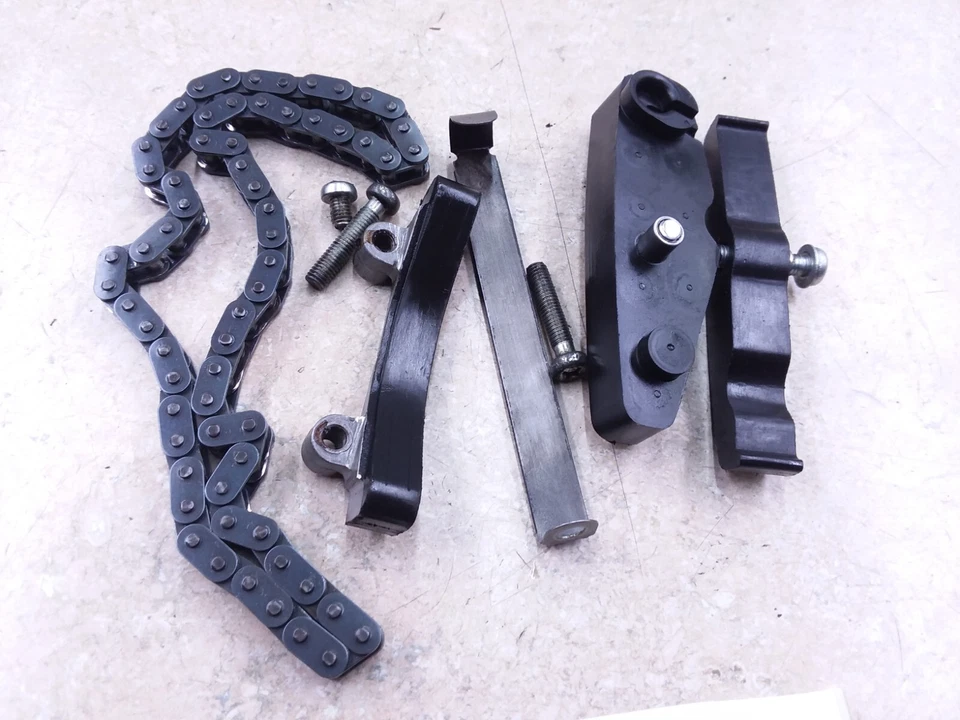 Cadena y guías equilibradoras de motor Kawasaki 400 KZ KZ400 (KZ400B) 1979 de colección ANS-B155 Foto 4 de 4