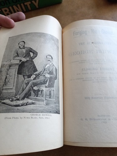 Forging his Chains, 1888, first edition, George Bidwell - Imagen 5 de 7