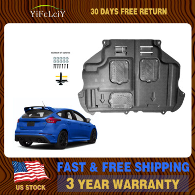 Auto Under Engine Guards Fit For 2016-2018 Ford Focus RS Splash Guand Mud Flaps
