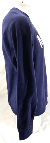 NEW AU Auburn Tigers Under Armour Navy LS Crewneck Pullover Sweatshirt Men's L - Picture 3 of 8