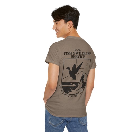 US Fish and Wildlife Service Seal Tee, Conservation Wildlife Shirt. - Picture 14 of 18