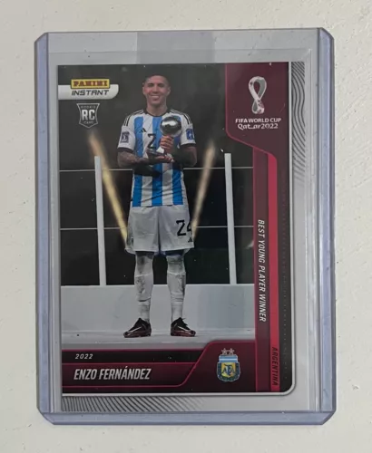 2022 Panini Instant - Enzo Fernandez - FIFA World Cup Qatar - Best Young Rookie