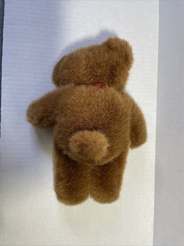 CINTA ROJA DE PELUCHE MARRÓN BENTLEY DE 10"" CINTA - Imagen 6 de 7