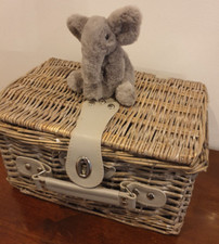 Jellycat Tiny Emile Elephant Soft Toy - 4.5"