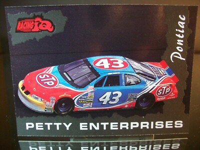 Bobby Hamilton #43 STP The Score Board Racing IQ 1997 Card #48 Richard Petty