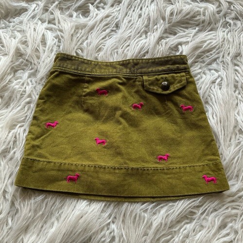 Jupe En Velours Côtelé Marron (couleur Rusty) Crewcuts Pour Fille - Taille 10 - Occasion Très Bon état