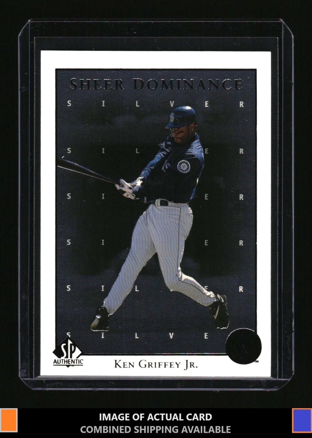 1998 SP Authentic #SD1 Ken Griffey Jr. Sheer Dominance Silver Seattle Mariners