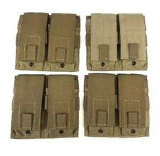 4 Specter Gear Mag Pouch, Military Double 2x2 Magazine Coyote Brown USMC
