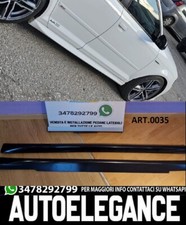 SPOILER MINIGONNE LATERALI S3 S-LINE AUDI A3 8P SPORTBACK 5 PORTE ABS / 0035