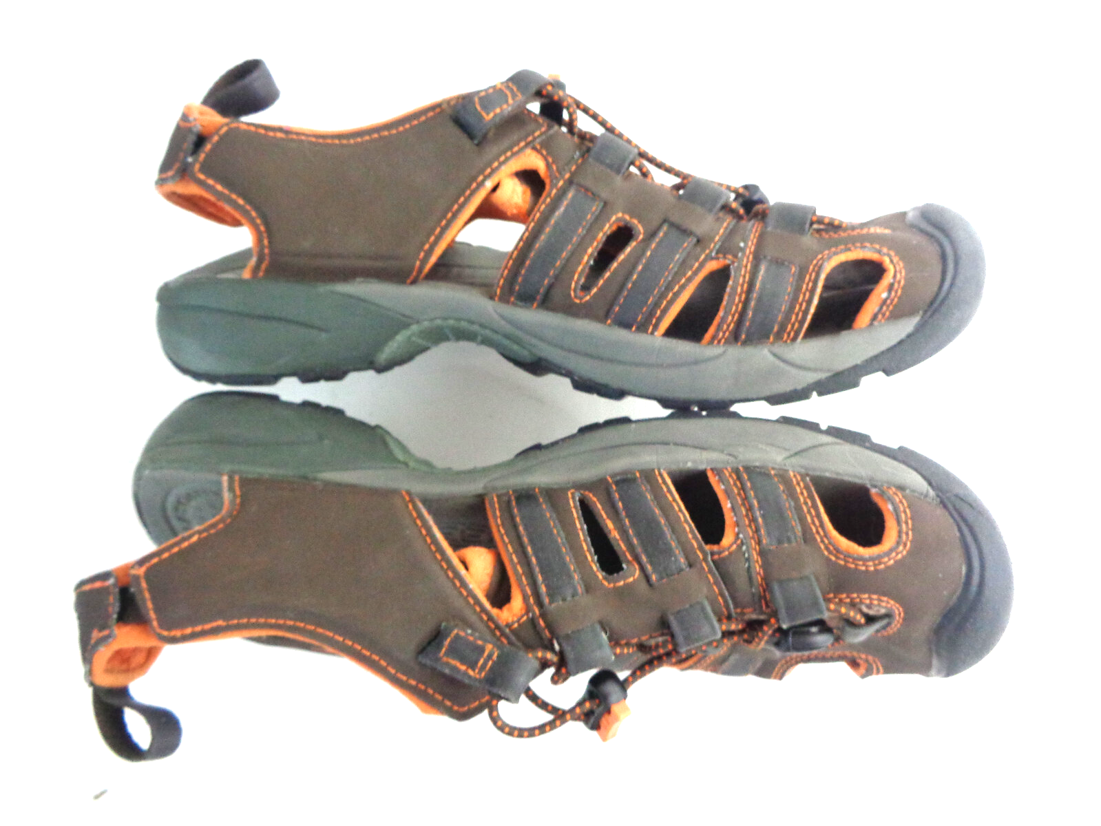 Sandali KEEN Marrone Arancione WMNs 10M Slip On Passeggio Pescatore Allacciature Elastiche