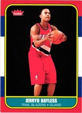 2008-09 FLEER RETRO '86 JERRYD BAYLESS RC ROOKIE #172 $0.99 VALUE BOX