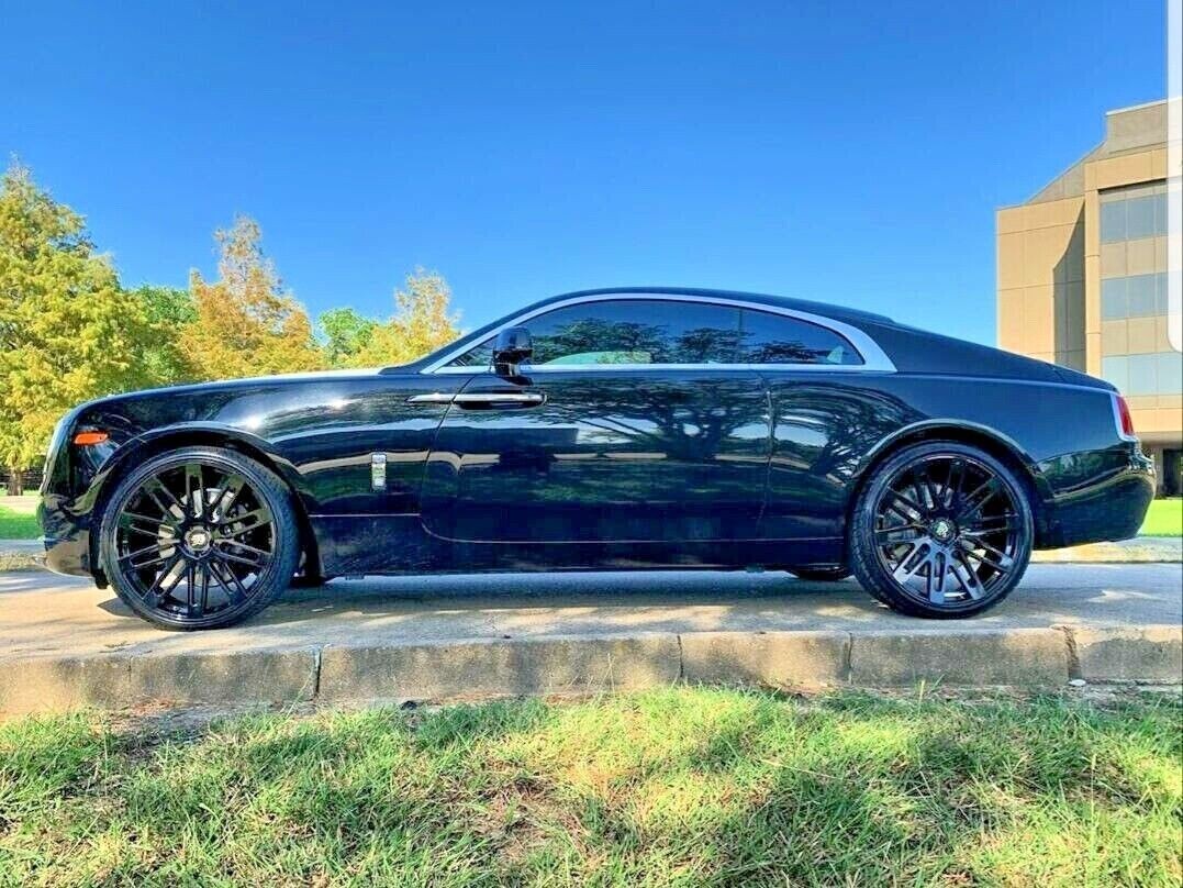 24” ROAD FORCE RF24 GLOSS BLACK WHEELS RIMS FOR ROLLS ROYCE PHANTOM 24X10