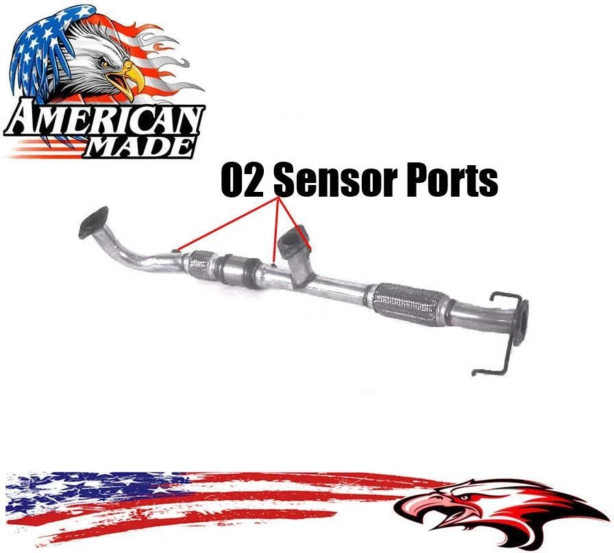 Tubo de motor flexible delantero con convertidor catalítico para Avenger Sebring 2,5 L 96-00 Foto 2 de 4