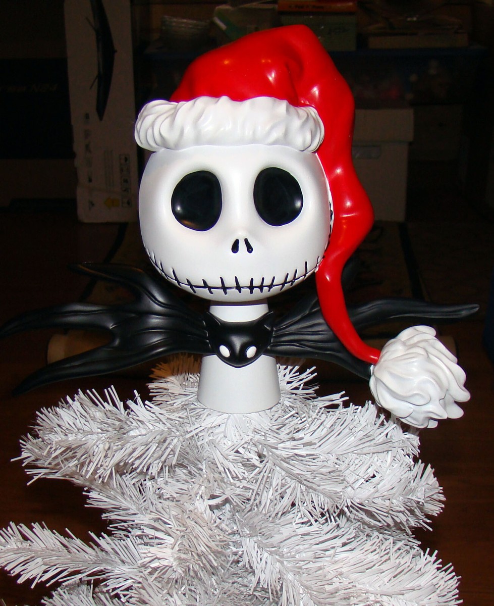 Department 56 Disney SANTA JACK Tree Topper (6011293) Nightmare