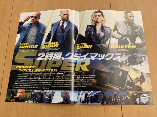 The ROCK Dwayne Johnson Japan flyer x11 WWE WWF Scorpion King 2002-2019 $19.99! - Picture 9 of 12