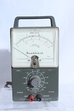 Vintage HEATHKIT RMS Volts Decibel METER Ham Radio Equipment