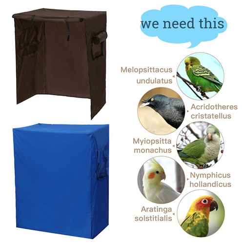Large Waterproof Oxford Bird Cage Cover Parrot Sleep Helper Dustproof Protector - Picture 4 of 15