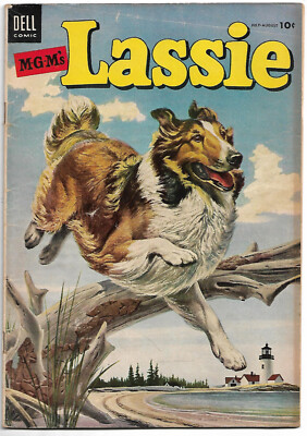 DELL Golden Age : MGM's Lassie #17 (Morris Gollub) John Lethi (1954)